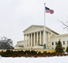 Washington DC in Winter - Supreme Court Building
