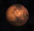 Digital 3D Illustration of the Planet Mars